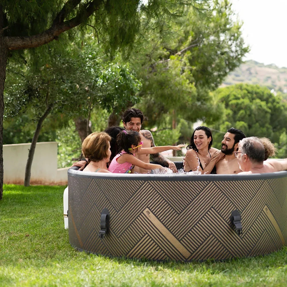 MSpa Spa semirigida fuori terra circolare Diva Plus Mono Concept F-MO082W - Tempo Style 1.92m x 0.65mH