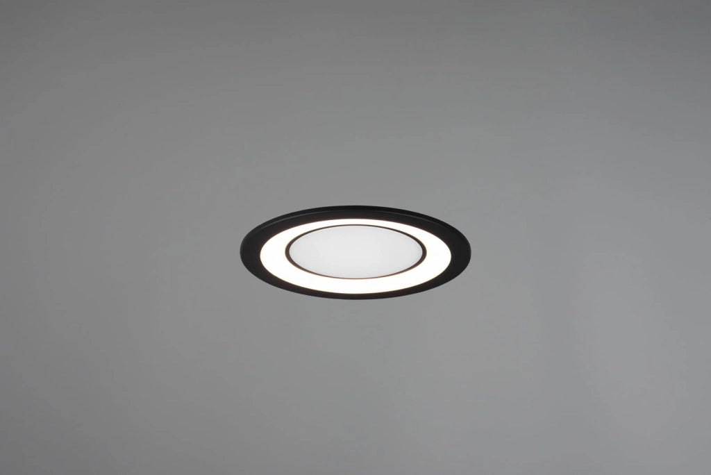 Faretto da incasso Trio CORE nero LED 10W 3000K 1040lm