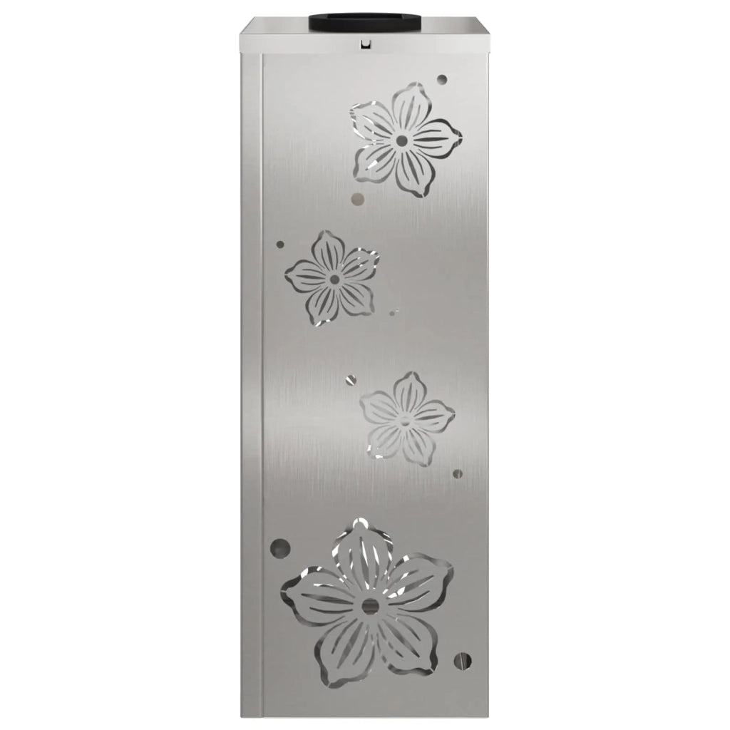 Faro LED solare per sentieri 2 pz Argento Acciaio inossidabile CFW8023822