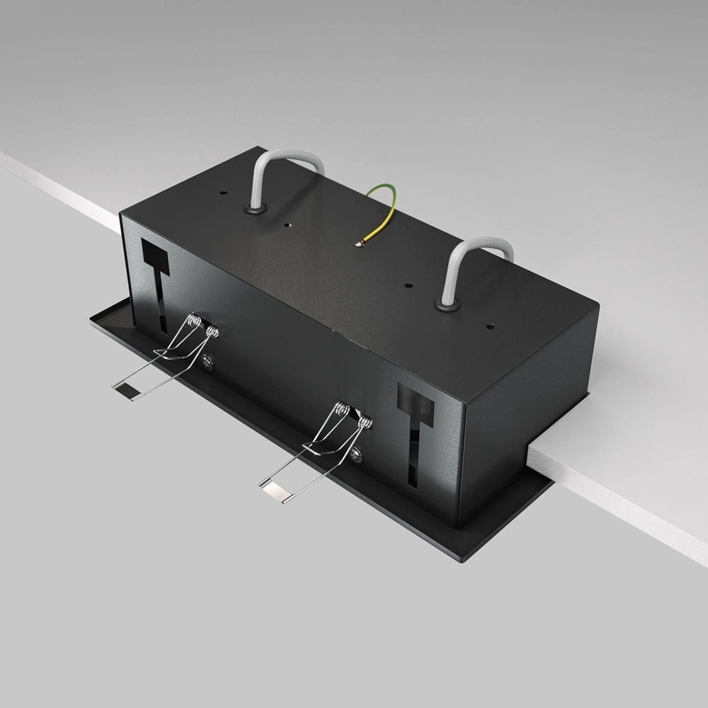 Faretto incasso soffitto Maytoni Metal Modern nero 2xGU10
