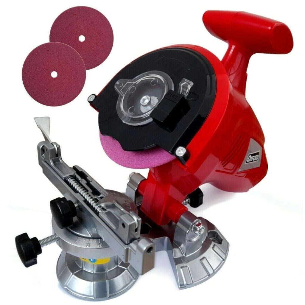 AFFILACATENA AFFILA CATENE MOTOSEGA MOTESEGHE 300W 8400RPM 3 DISCHI