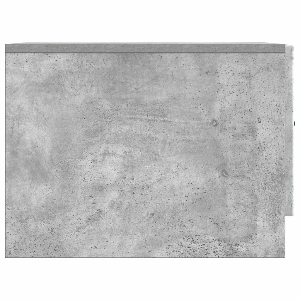 Tavolino da salotto con cassetto Grigio Cemento 49 x 50 x 37 cm