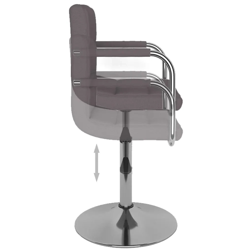 Sedia da Pranzo Grigio Talpa in Tessuto 3087885