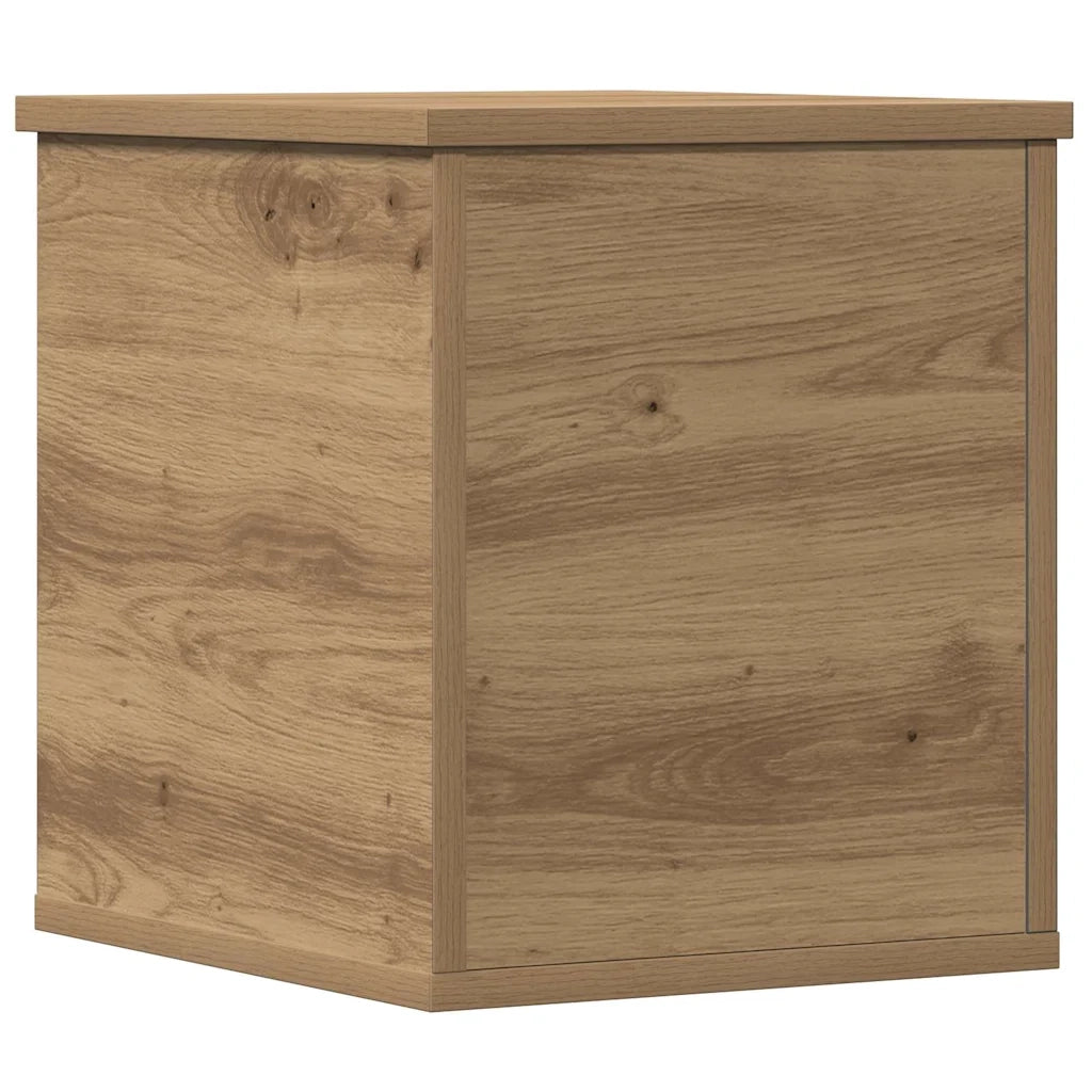 Scatola di Stoccaggio Rovere artigianale 30 x 35 x 35 cm CFW2723321