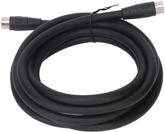 Cavo Din a 13 pini, maschio a maschio, estensione MIDI per apparecchiature di bellezza e nebulizzatori per stage - 98 Ft.