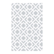 Tappeto vinilico di alta qualità geometrica grigio 140x200