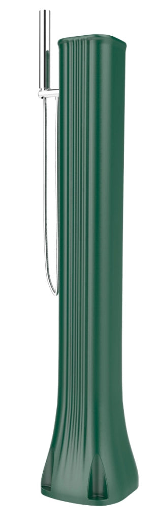 Doccia Solare da Giardino 23L Miscelatore e Doccetta Mobile Arkema Happy Go Verde Scuro