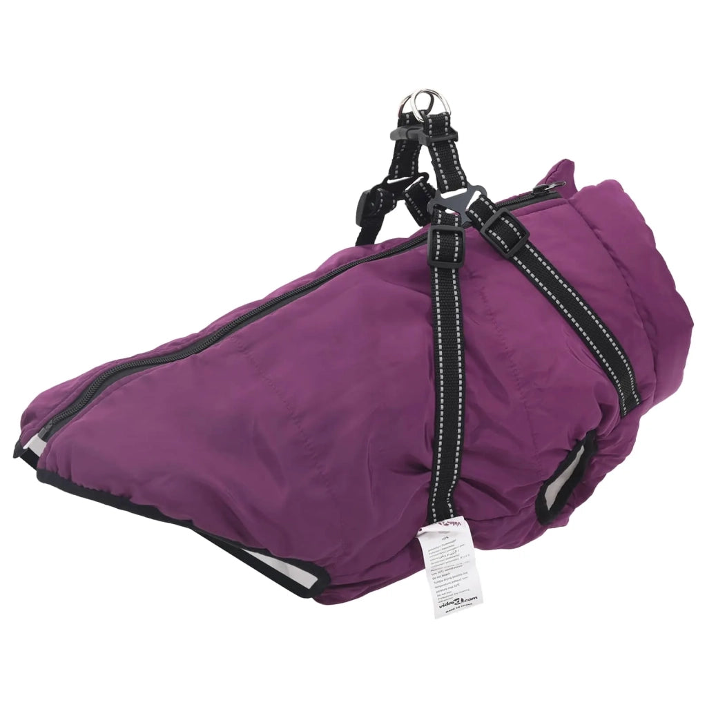Cappotto per Cani Viola L48 Pile e Poliestere CFW9345021