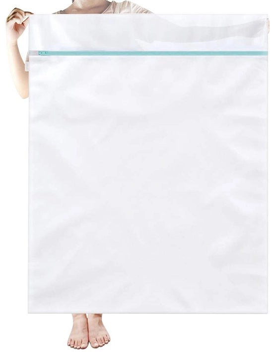 Pannolino XXL per Lavatrice 90x110cm Pannolino Herbruikbare Finitura Fina Pannolino Net Extra Grande con Cerniera per Pluche Beer Fleece Coperta Letto Tessuto Coperta Letto Tende Coperta Letto RICICLABILE