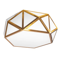 Lampada Da Soffitto 45cm App1239-c Złota