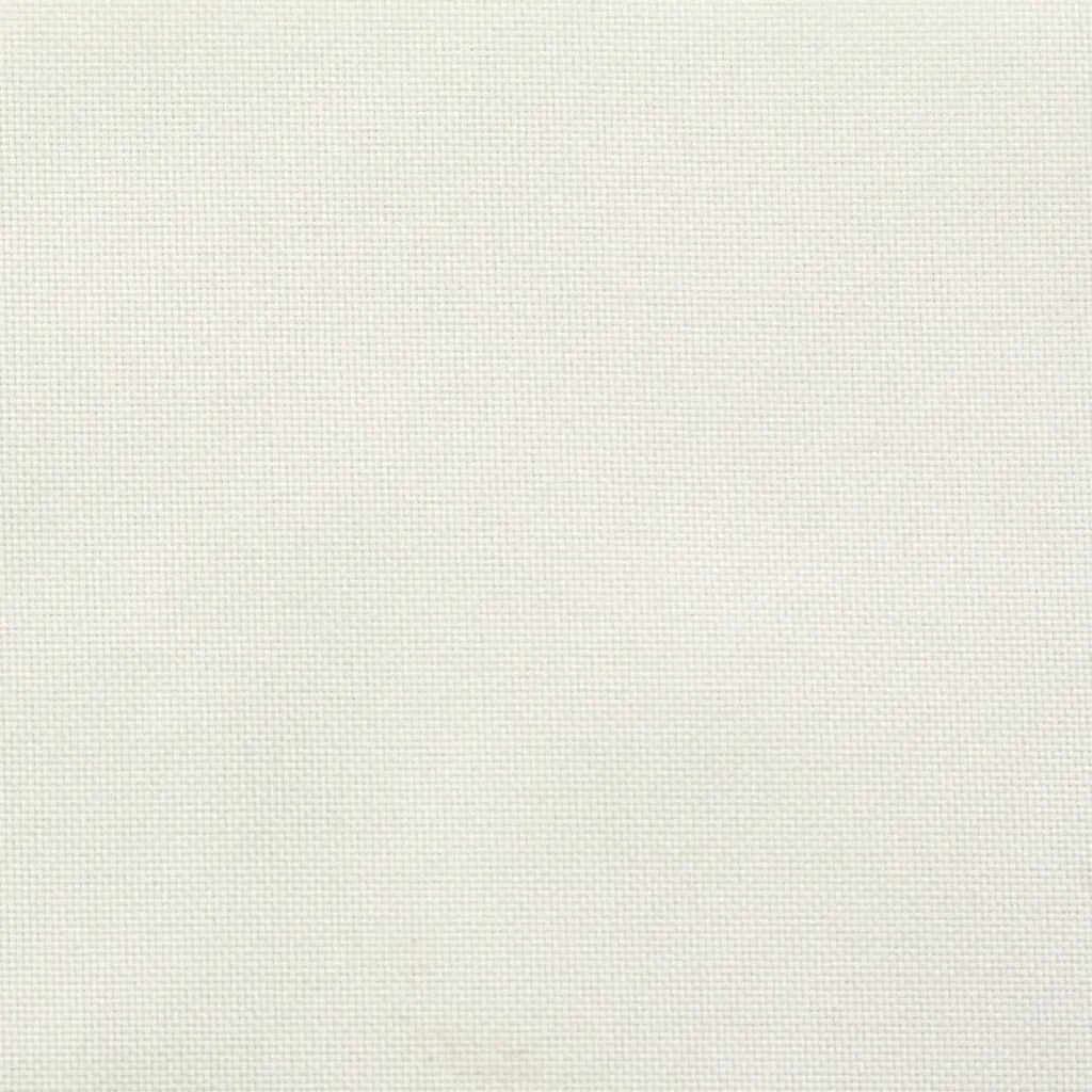 Cuscini Panca Giardino 2 pz-Set di 2 Cuscini per panchina da esterno Crema M¨¦lange 150x50x7 cm Tessuto