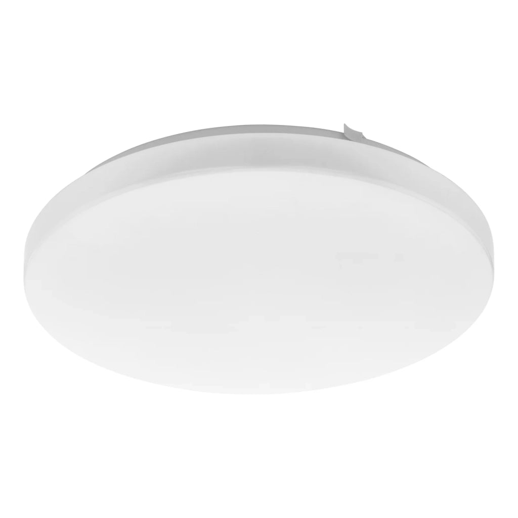 Plafoniera Moderna Frania-Z Acciaio Bianco Plastica Led 15W Ip20