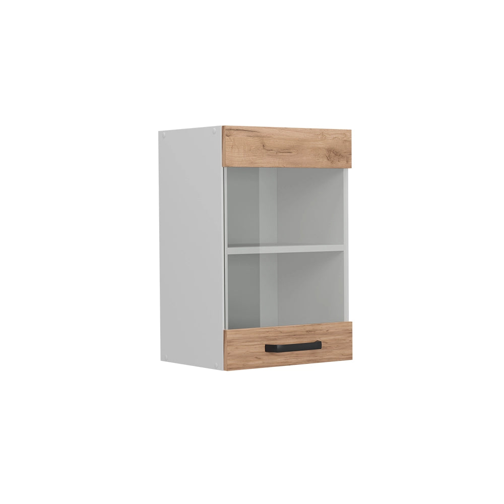 Vicco Frontale cucina Quercia dorata 39.6 x 59 cm frontale del mobile per pensile con vetro