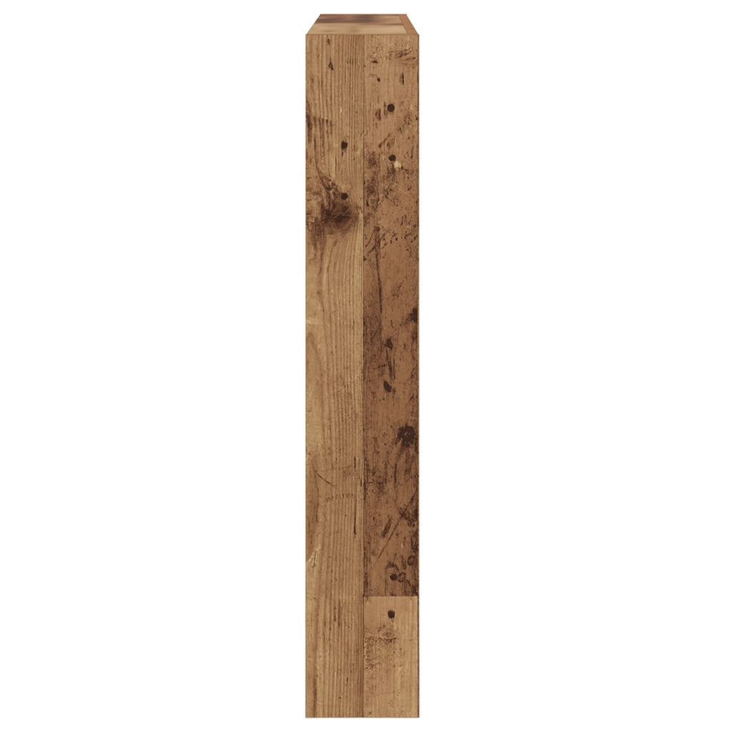 Testata Legno Vecchio Legno Massello di Recupero 120 x 17 x 102 cm