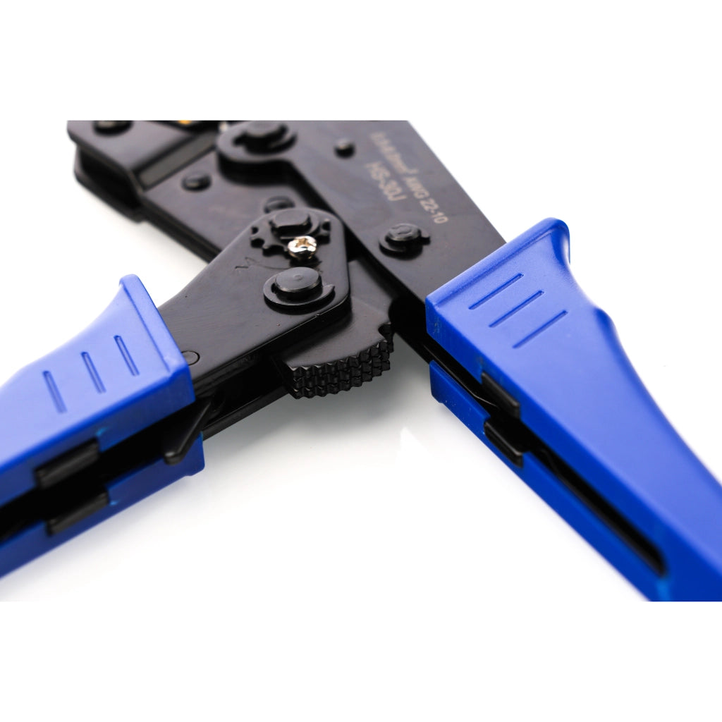 Pinza Crimpatrice per Terminali Elettrici 0,5-6 mm – Ergonomica e Precisa | Blocco di Sicurezza