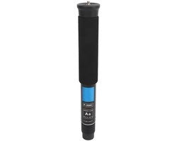 Monopodo in Alluminio da 62 Pollici - 8 Sezioni - Capacità di Carico 3 kg - Altezza Regolabile - Include Tasca di Riposo - Stativo per Fotocamera