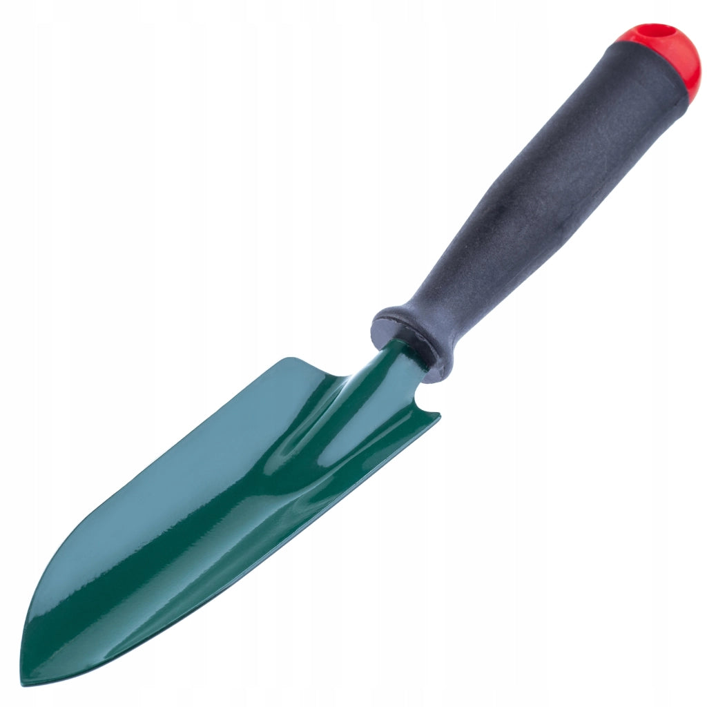 KADAX Pala da giardino stretta in metallo per trapianto di piante, robusta, 31 cm