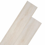 Tavole per Pavimenti 18 pz Bianco 5,26 m2 PVC CFW1690853