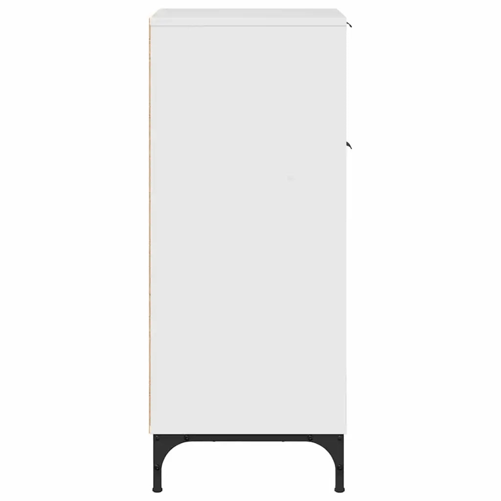 Mobile da Bagno con cassetto Bianco Lucido 39,5 x 36 x 88 cm 883398