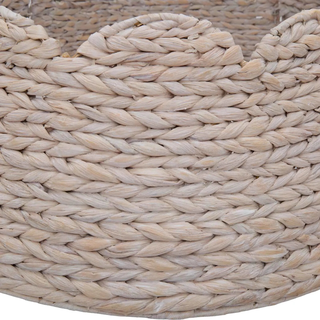 Collare per Albero di Natale Rotondo Bianco Diam. 60 x 22 cm 42048721