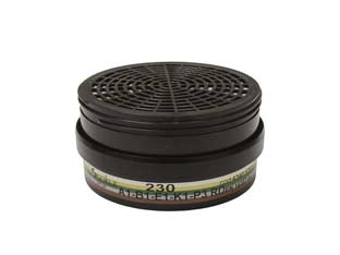 FILTRO COMBINATO SERIE 230 A1 B1 E1 K1 P3 R D PER MASCHERA POLIMASK230  230 A1 B1 E1 K1 P3 R D    SEKUR