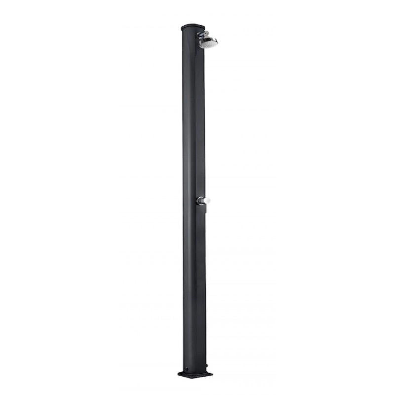 Doccia Solare Jolly 25 Litri In Alluminio Con Miscelatore Colore Antracite Cv-A600/7016