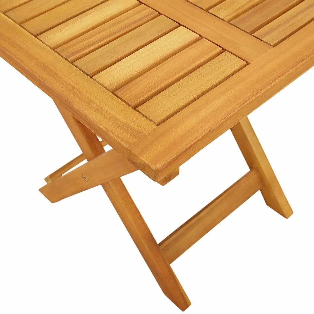Lettino da sole Grigio scuro Legno di Acacia Massello
