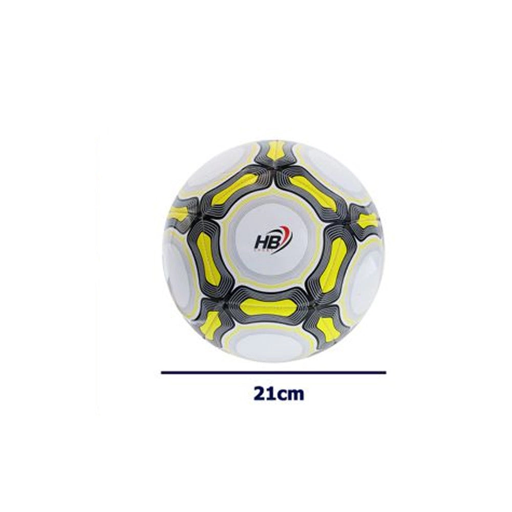 Trade Shop - Pallone Palla Da Calcio Calcetto Misura Cm 21 Allenamento Gara In Campo 06553 -