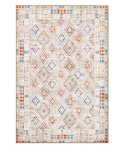 Tappeto arredo casa ANATOLIA KILIM 01 cm.115x175 riproduzione disegno persiano classico in stile vintage. Tappeto lavabile e antiscivolo per ingresso, soggiorno, camera da letto.