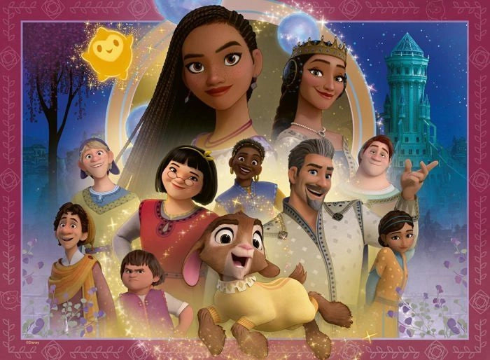 Ravensburger-Puzzle 100 pezzi XXL - Il Regno dei Desideri / Disney Wish-4005555010487-Dai 6 anni in su
