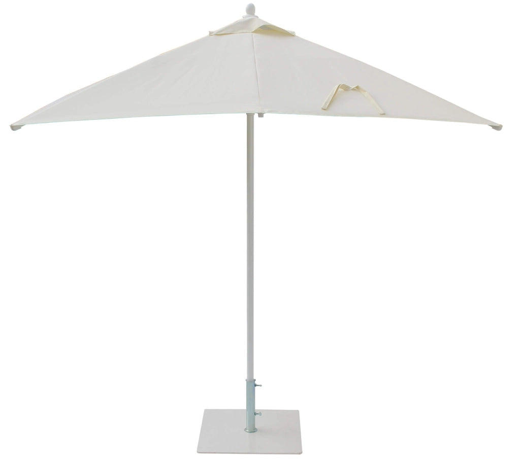 Ombrellone da Giardino 2,25x2,25 m Palo Ø40 mm in Alluminio Maffei Kronos Ecrù