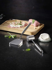 Plettatrice carne per sfregare carne - acciaio inossidabile - resistente alla lavastoviglie
