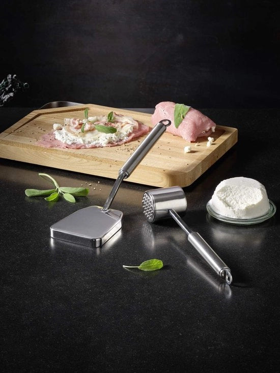Plettatrice carne per sfregare carne - acciaio inossidabile - resistente alla lavastoviglie