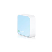 Tp-link tl-wr802n router wireless fast ethernet banda singola (2.4 ghz) blu, bianco