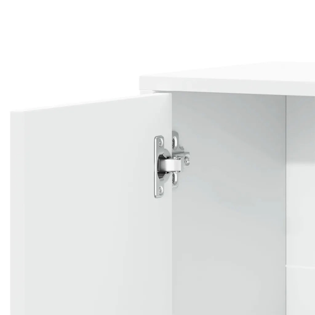 Credenza Bianco 60x31x70 cm in Legno Multistrato 840471