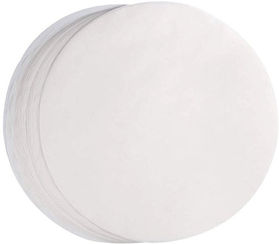 Pannello antiaderente per griglia 100 pezzi - Ronde pellicola per griglia - Cucina/Cottura - 26 cm - Facile da utilizzare - Pannello per griglia