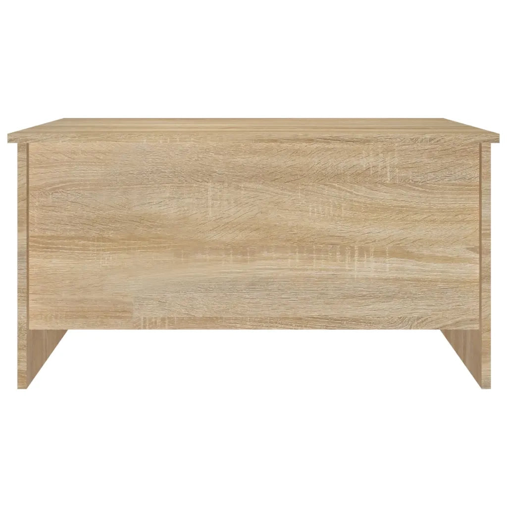 Tavolino Salotto Rovere Sonoma 80x55,5x41,5cm Legno Multistrato cod mxl 18073