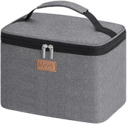 Casa di Viaggio Geïsoleerde Tas, Opvouwbare Lunchbox, Geïsoleerde Tas, Tas di Cooing per Picknick, Lavoro, Grigio 9L