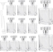 Set di atomizzatori di profumo in vetro resistenti all'urto da 30 ml - 12 pezzi per viaggi con secchio e boccia