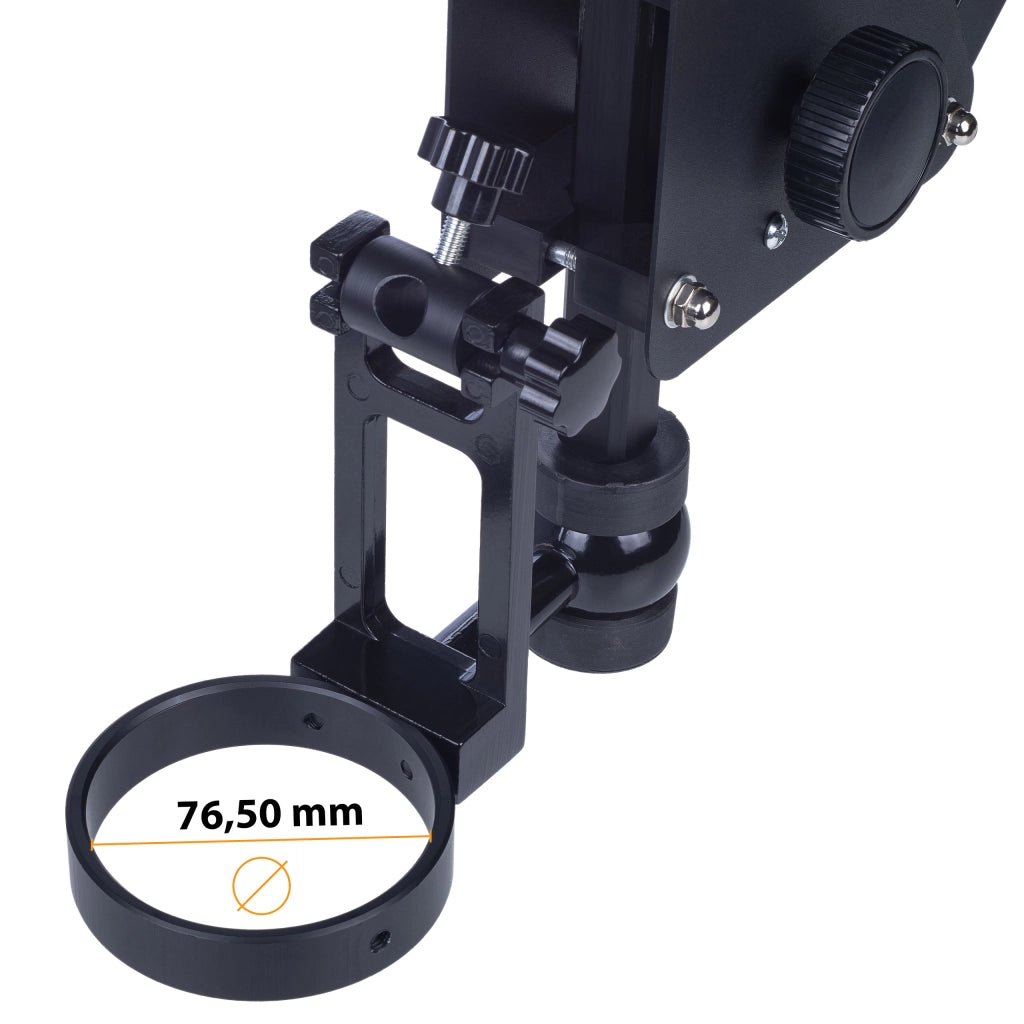 Braccio per Microscopio Stereoscopico WDMS2 – Alluminio Super Duro, Regolazione Precisa | Lunghezza 35-80 cm