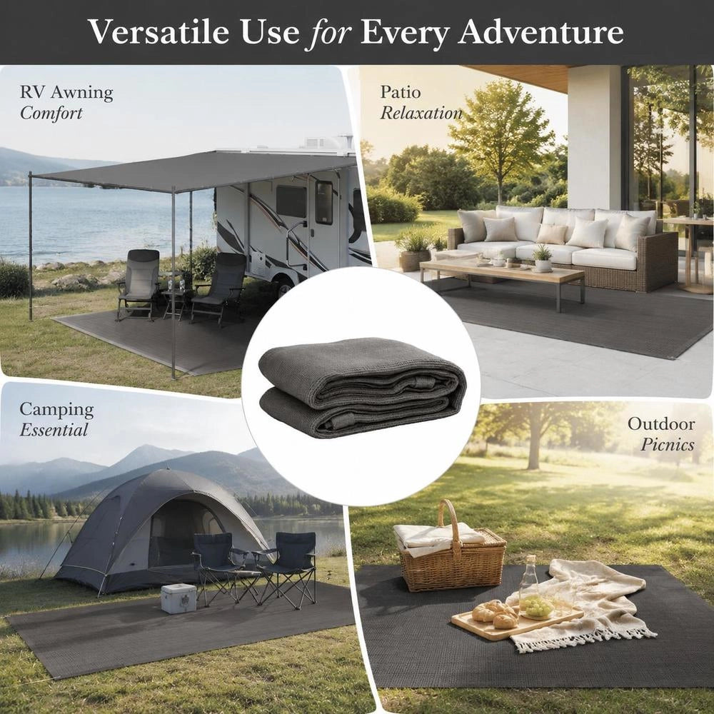 Tent Carpet 250x550 Cm Anthracite