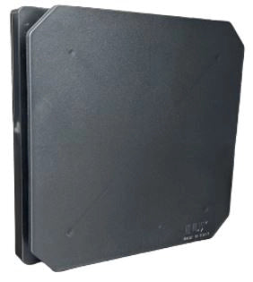 ASPIRATORE ELETTRICO LUX323  A MURO D 90 MM NERO- 1,0 pz