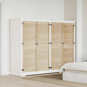 Porta per Armadio 4 pcs Naturale 49,5 x 2,1 x 140,5 cm 3394498