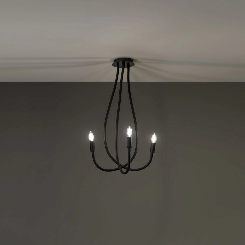 Lampadario ORIX nero