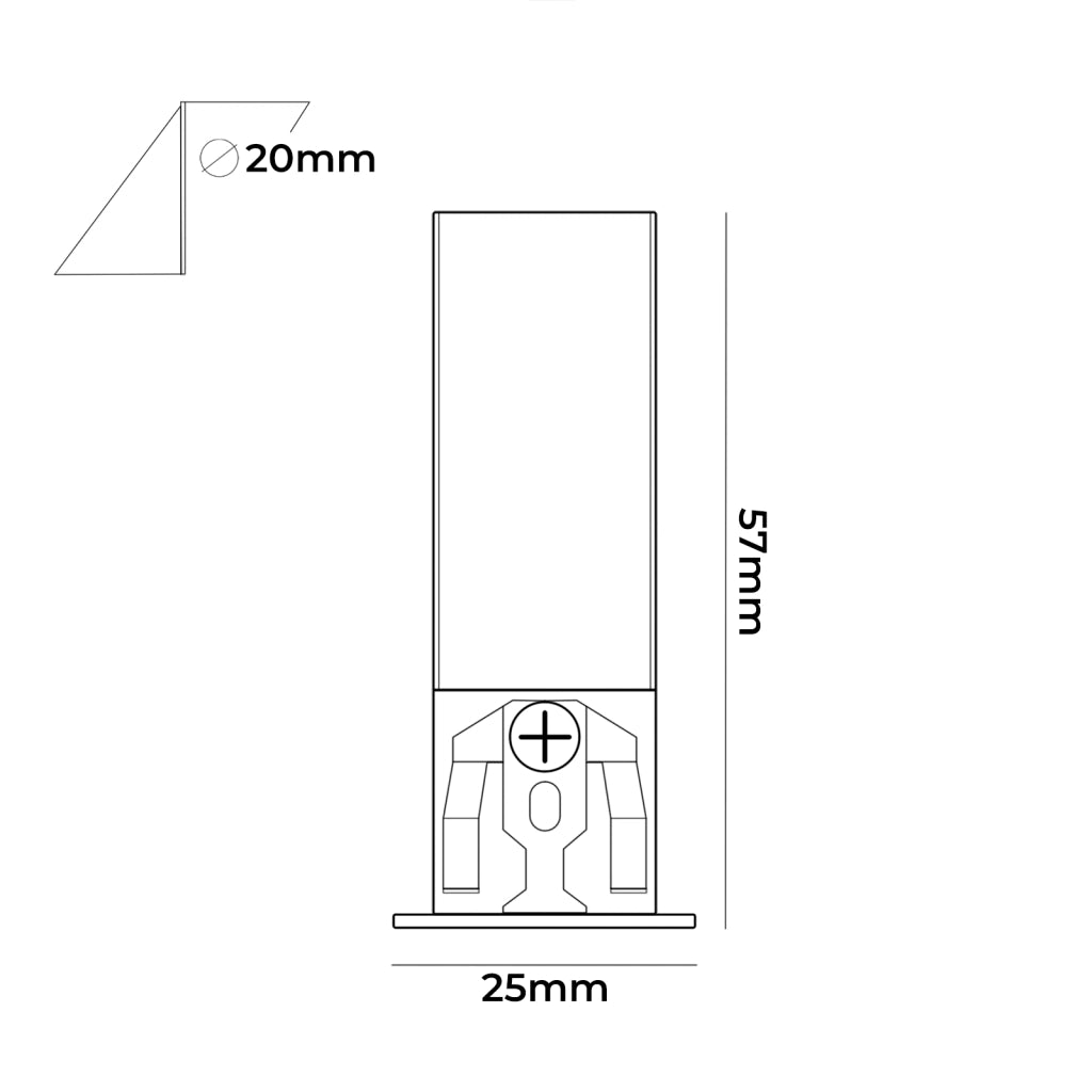FARETTO LED DA INCASSO 3W LUCE CALDA 3000K° - ILLUMINAZIONE AD ALTA EFFICIENZA PER INTERNI IN ALLUMINIO BIANCO E ARGENTO