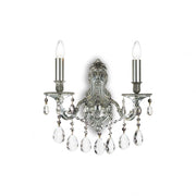 Lampada Da Parete Gioconda Ap2 Argento Ideal-Lux