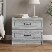 Armadio da Notte Grigio Sonoma 62 x 34,5 x 44,5 cm 895701