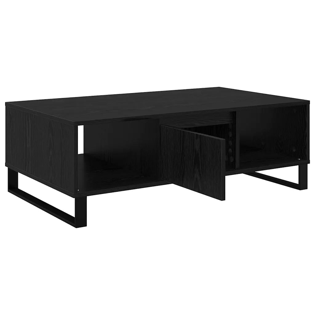 Tavolino da salotto Rovere Nero 104 x 60 x 35 cm 882594