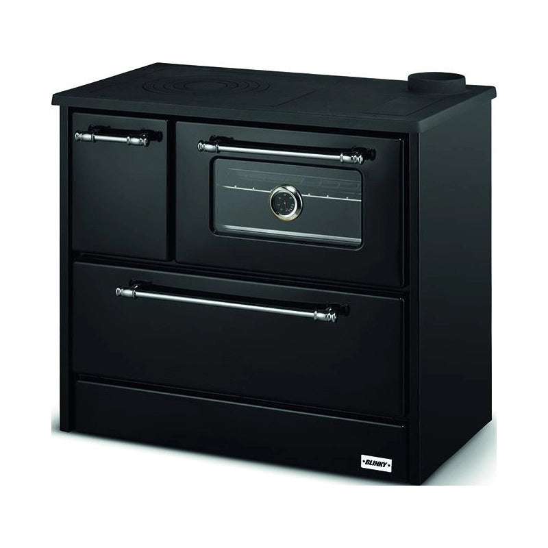 Cucina blinky a legna con forno, dany, antracite