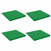 Cuscini per Sedia in 4 Pezzi SOEST 4 pz 100% Poliestere Verde 945032
